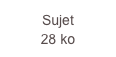 Sujet
28 ko