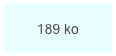 189 ko